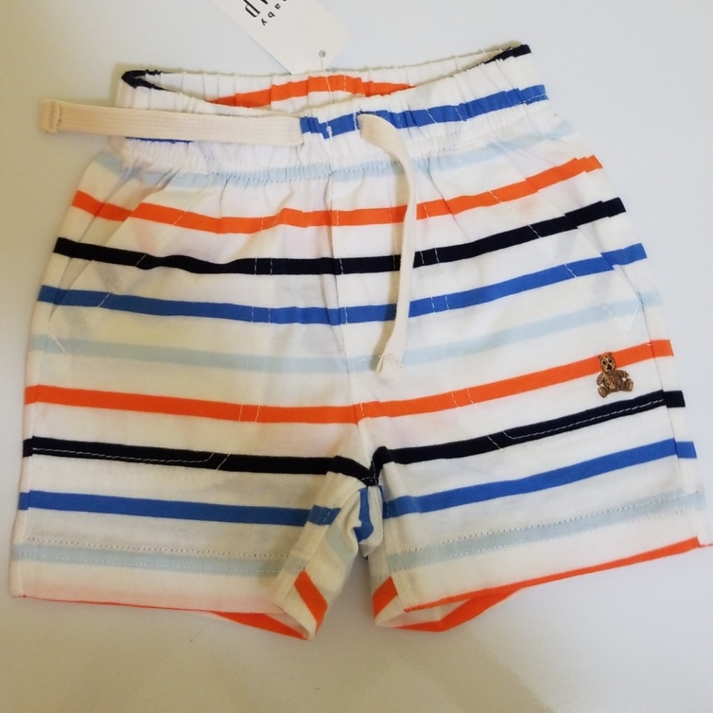 Baby Gap Striped Shorts  3-6 Months Nwt